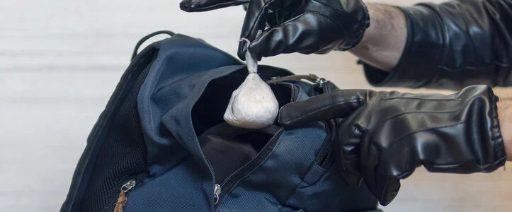 Drugs in a bag